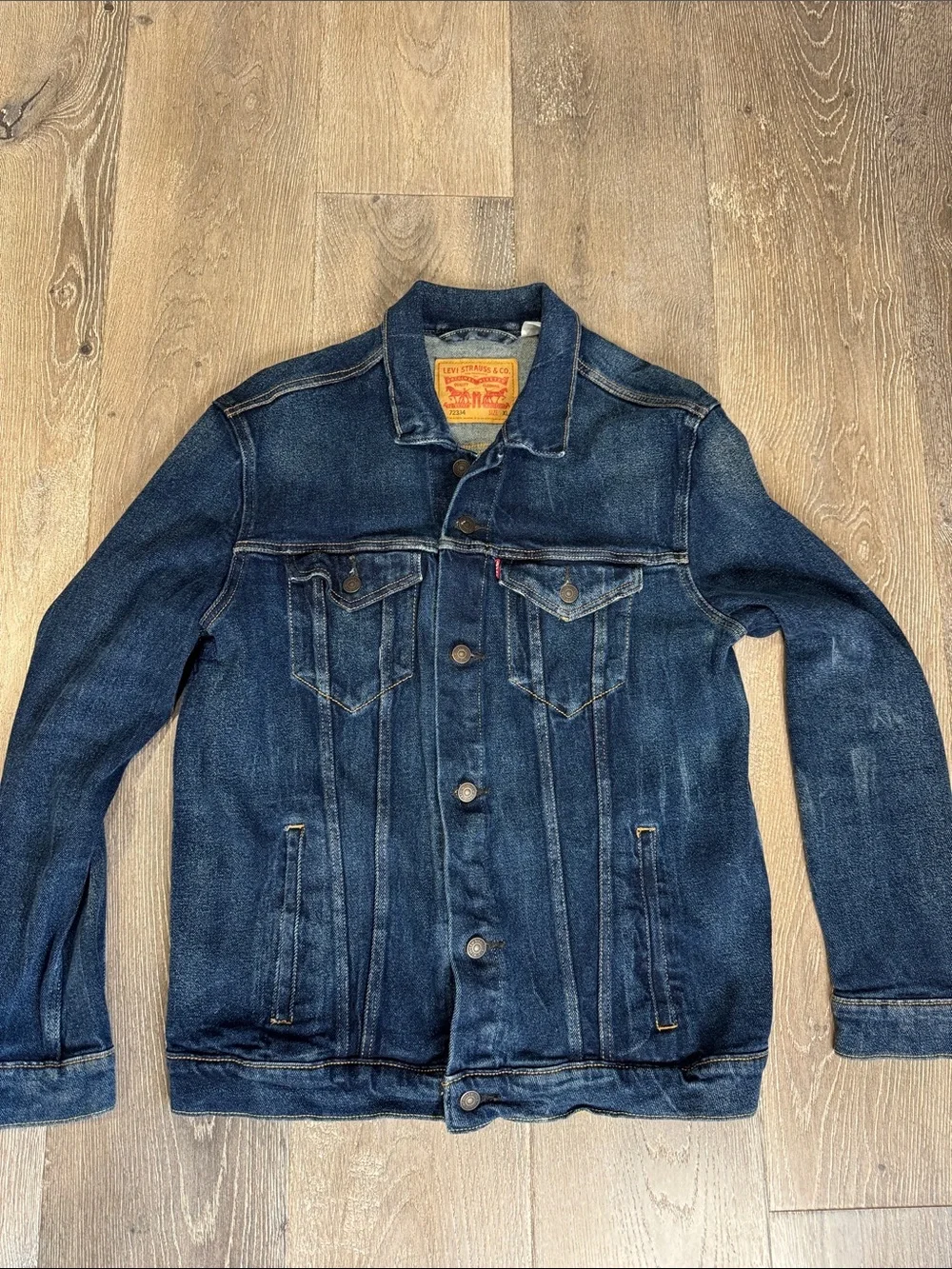 Levi's Men's Denim Trucker Jacket - Indigo Blue